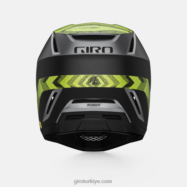 4P62R262 Giro üniseks asi küresel kask mat metalik siyah/ano kireç - Görsel 4