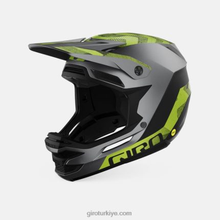 4P62R262 Giro üniseks asi küresel kask mat metalik siyah/ano kireç