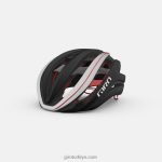 4P62R268 Giro üniseks eter küresel kask mat siyah/beyaz/parlak kırmızı