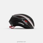 4P62R268 Giro üniseks eter küresel kask mat siyah/beyaz/parlak kırmızı - Görsel 3