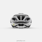 4P62R271 Giro üniseks eter küresel kask mat beyaz/gümüş - Görsel 4