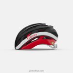 4P62R278 Giro üniseks helios küresel kask mat siyah/kırmızı - Görsel 2