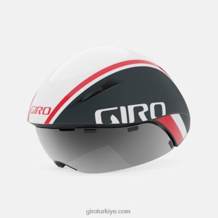 4P62R311 Giro üniseks aerohead mips kaskı mat portaro grisi/beyaz