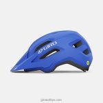 4P62R322 Giro üniseks fikstür mips ii kask mat mavi - Görsel 2