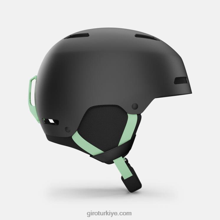 4P62R358 Giro erkekler çıkıntı mips kask mat siyah bölünmüş çeşme dağ - Görsel 4