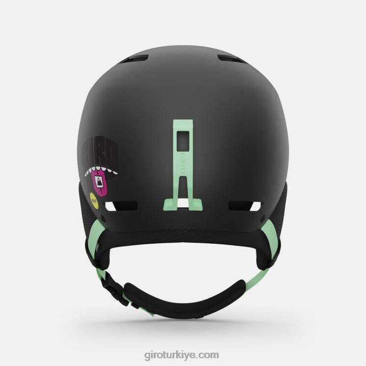 4P62R358 Giro erkekler çıkıntı mips kask mat siyah bölünmüş çeşme dağ - Görsel 5