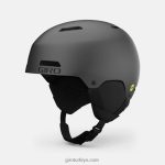 4P62R359 Giro erkekler çıkıntı mips kask mat grafit - Görsel 2