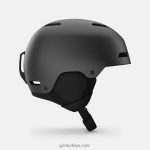 4P62R359 Giro erkekler çıkıntı mips kask mat grafit - Görsel 4