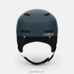 4P62R360 Giro erkekler çıkıntı mips kask mat liman mavisi - Görsel 3