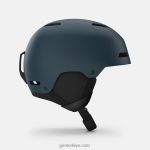 4P62R360 Giro erkekler çıkıntı mips kask mat liman mavisi - Görsel 4