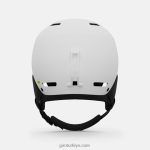 4P62R363 Giro erkekler çıkıntı mips kask mat beyaz - Görsel 5