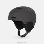 4P62R375 Giro erkekler çıkıntılı kask mat grafit - Görsel 2