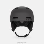 4P62R375 Giro erkekler çıkıntılı kask mat grafit - Görsel 3