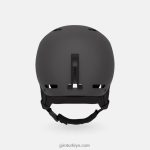 4P62R375 Giro erkekler çıkıntılı kask mat grafit - Görsel 4