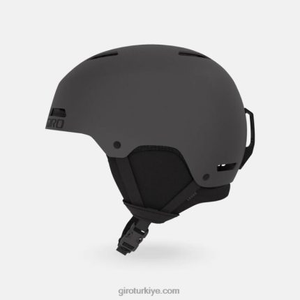 4P62R375 Giro erkekler çıkıntılı kask mat grafit