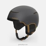 4P62R400 Giro erkekler jackson mips kaskı metalik kömür/tan - Görsel 2