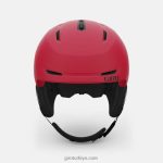 4P62R401 Giro erkekler neo mips kask mat parlak kırmızı - Görsel 3