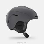 4P62R402 Giro erkekler neo mips kask mat kömür - Görsel 4