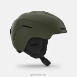 4P62R405 Giro erkekler neo mips kask mat iz yeşil - Görsel 4
