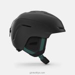 4P62R409 Giro erkekler neo kask mat gri yeşil - Görsel 4