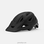 4P62R412 Giro üniseks montaro mips kask mat siyah/parlak siyah