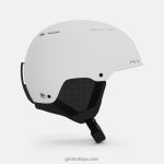 4P62R431 Giro erkekler ortaya çıkan küresel kask mat beyaz - Görsel 4