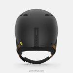 4P62R432 Giro erkekler ortaya çıkan küresel kask metalik kömür/tan - Görsel 5