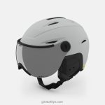 4P62R439 Giro erkekler vue mips canlı kask mat açık gri - Görsel 2