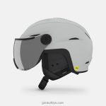 4P62R439 Giro erkekler vue mips canlı kask mat açık gri