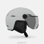 4P62R439 Giro erkekler vue mips canlı kask mat açık gri - Görsel 4
