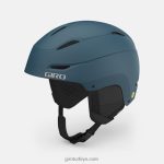 4P62R446 Giro erkekler oran mips kask mat liman mavisi - Görsel 2