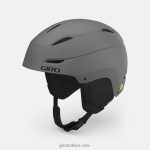 4P62R447 Giro erkekler oran mips kask mat titanyum - Görsel 2