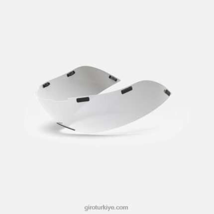 4P62R449 Giro üniseks aerohead kask kalkanı temizle/gümüş flaş