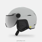 4P62R450 Giro erkekler vue mips kask mat açık gri