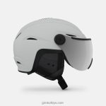 4P62R450 Giro erkekler vue mips kask mat açık gri - Görsel 4