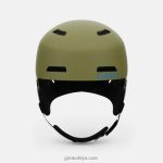 4P62R45 Giro erkekler çıkıntı mips kask mat sonbahar yeşili - Görsel 3