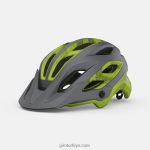 4P62R475 Giro üniseks liyakat küresel kask mat metalik siyah/ano kireç