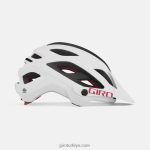 4P62R477 Giro üniseks liyakat küresel kask mat beyaz/siyah - Görsel 3