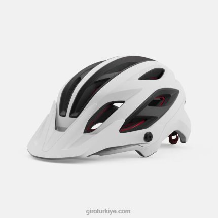 4P62R477 Giro üniseks liyakat küresel kask mat beyaz/siyah