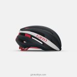 4P62R483 Giro üniseks synthe mips ii kask mat portaro gri/beyaz/kırmızı - Görsel 3