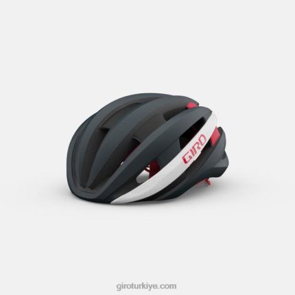 4P62R483 Giro üniseks synthe mips ii kask mat portaro gri/beyaz/kırmızı