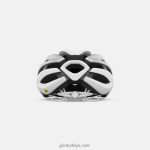 4P62R485 Giro üniseks synthe mips ii kask mat beyaz/gümüş - Görsel 4