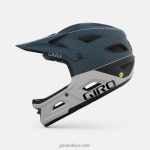 4P62R555 Giro üniseks sustalı mips kask mat liman mavisi - Görsel 2