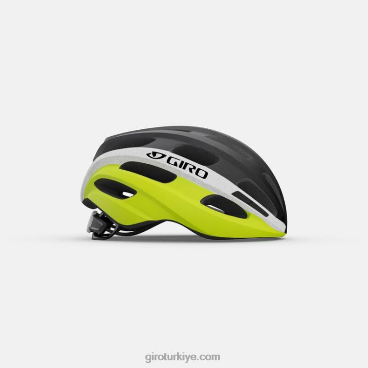 4P62R559 Giro üniseks isode mips kask mat siyah soluk/vurgulu sarı - Görsel 2