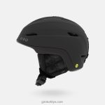 4P62R573 Giro kadınlar katman mips kask mat siyah