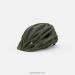 4P62R581 Giro üniseks artex mips kask mat iz yeşil