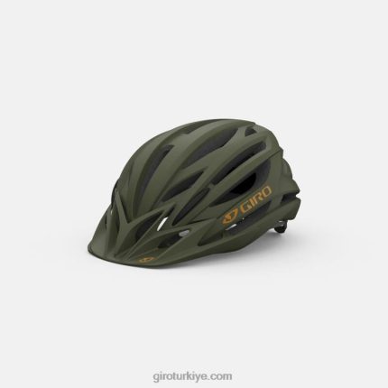 4P62R581 Giro üniseks artex mips kask mat iz yeşil