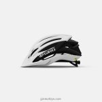 4P62R583 Giro üniseks artex mips kask mat beyaz/siyah - Görsel 2