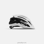4P62R583 Giro üniseks artex mips kask mat beyaz/siyah - Görsel 3