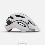 4P62R591 Giro üniseks açık küresel kask mat beyaz/siyah - Görsel 3